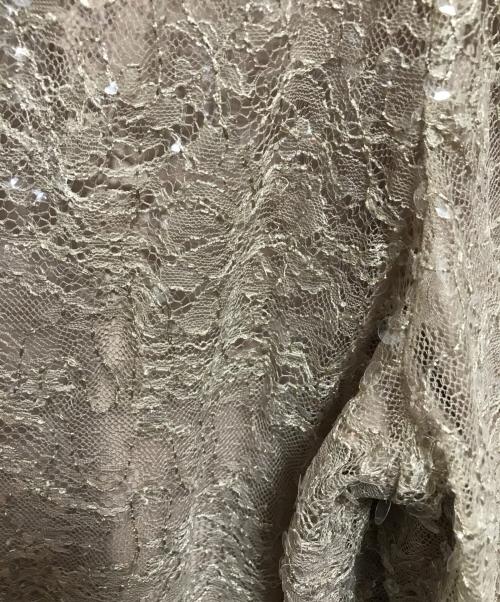 Diagram（ダイアグラム）Diagram (ダイアグラム) スパンコールレースオールインワン ベージュ サイズ:SIZE 36の古着・服飾アイテム