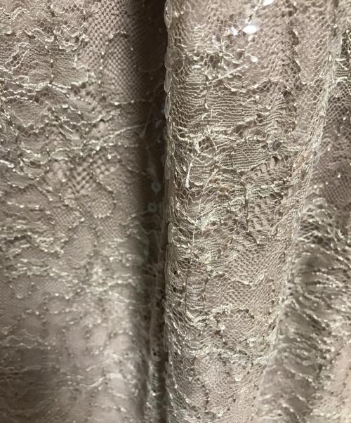 Diagram（ダイアグラム）Diagram (ダイアグラム) スパンコールレースオールインワン ベージュ サイズ:SIZE 36の古着・服飾アイテム