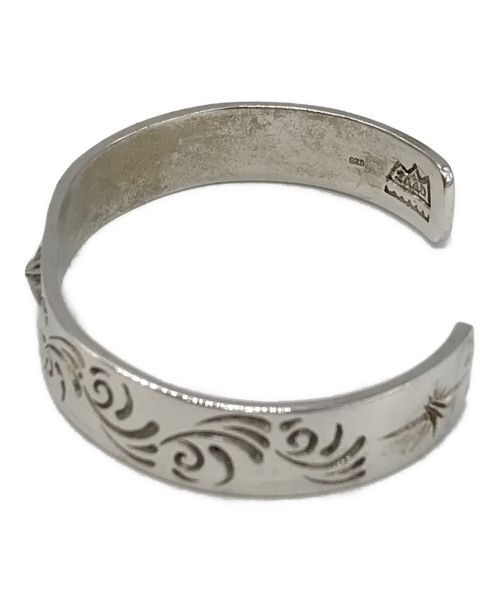 saad（サード）SAAD (サード) サンシンボルバングル シルバーの古着・服飾アイテム