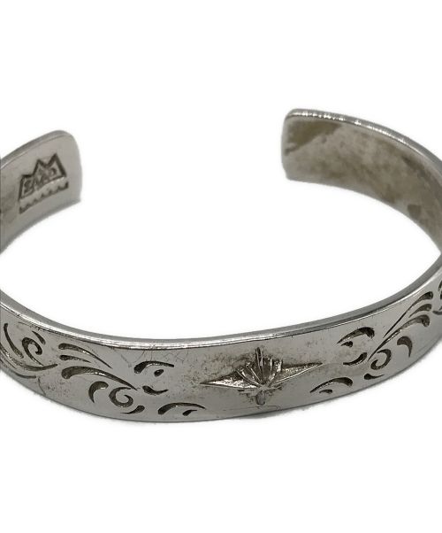 saad（サード）SAAD (サード) サンシンボルバングル シルバーの古着・服飾アイテム