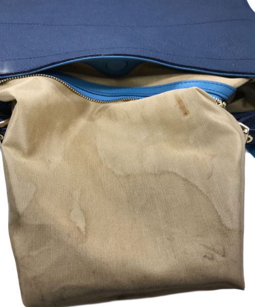 A.D.M.J.（エーディーエムジェイ）A.D.M.J. (エーディーエムジェイ) ワンショルダーバッグ ネイビーの古着・服飾アイテム