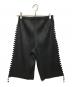 PLEATS PLEASE (プリーツプリーズ) プリーツハーフパンツ ブラック サイズ:SIZE 5：12000円
