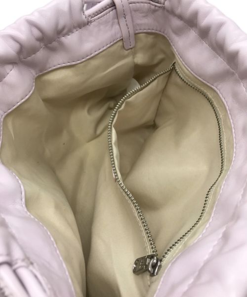 Calvin Klein Jeans（カルバンクラインジーンズ）Calvin Klein Jeans (カルバンクラインジーンズ) ドロスト2WAYバッグ ラベンダーの古着・服飾アイテム