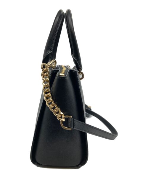 MICHAEL KORS（マイケル・コース）MICHAEL KORS (マイケルコース) 2WAYバッグ ブラックの古着・服飾アイテム
