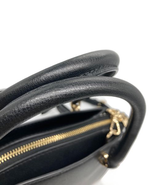 MICHAEL KORS（マイケル・コース）MICHAEL KORS (マイケルコース) 2WAYバッグ ブラックの古着・服飾アイテム