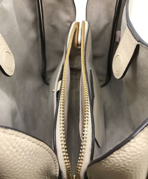 Kate Spade（ケイトスペード）Kate Spade (ケイトスペード) ノット ミディアム クロスボディ トート アイボリーの古着・服飾アイテム