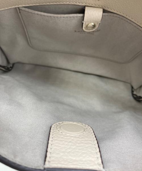 Kate Spade（ケイトスペード）Kate Spade (ケイトスペード) ノット ミディアム クロスボディ トート アイボリーの古着・服飾アイテム