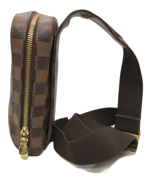 LOUIS VUITTON（ルイ ヴィトン）LOUIS VUITTON (ルイ ヴィトン) ジェロニモスダミエボディバック ブラウンの古着・服飾アイテム