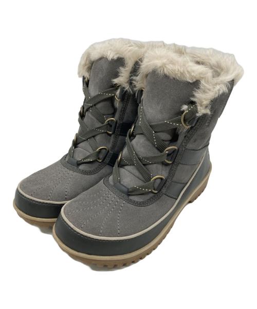 SOREL（ソレル）SOREL (ソレル) TIVOLI II WOMENS SUEDE ブーツ グレー サイズ:SIZE 22.5cmの古着・服飾アイテム