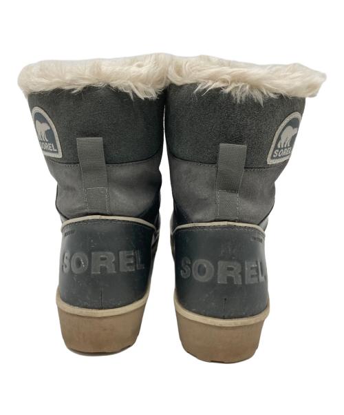 SOREL（ソレル）SOREL (ソレル) TIVOLI II WOMENS SUEDE ブーツ グレー サイズ:SIZE 22.5cmの古着・服飾アイテム