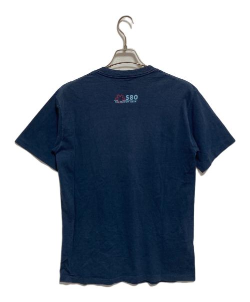 stussy（ステューシー）stussy (ステューシー) プリントTシャツ ネイビー サイズ:Mの古着・服飾アイテム