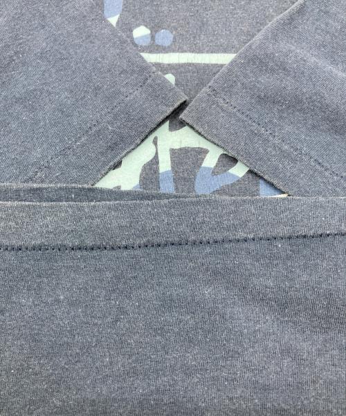 stussy（ステューシー）stussy (ステューシー) プリントTシャツ ネイビー サイズ:Mの古着・服飾アイテム