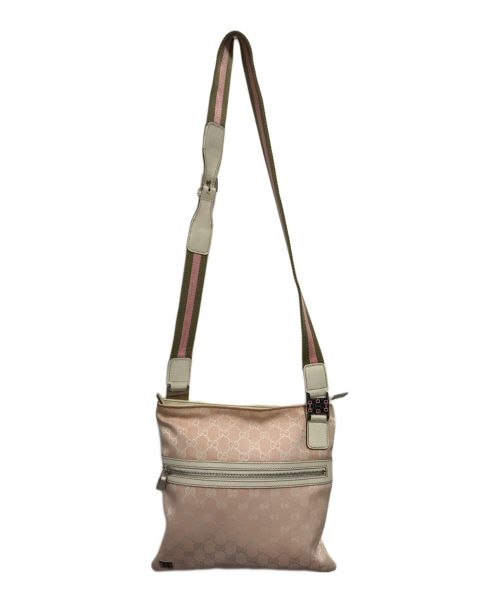 GUCCI（グッチ）GUCCI (グッチ) ショルダーバッグ ピンクの古着・服飾アイテム