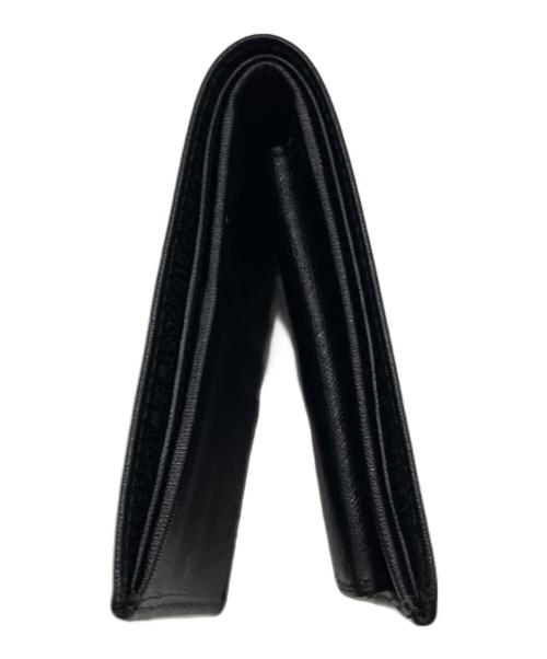 VERSACE（ヴェルサーチェ）VERSACE (ヴェルサーチェ) 2つ折り財布 ブラックの古着・服飾アイテム