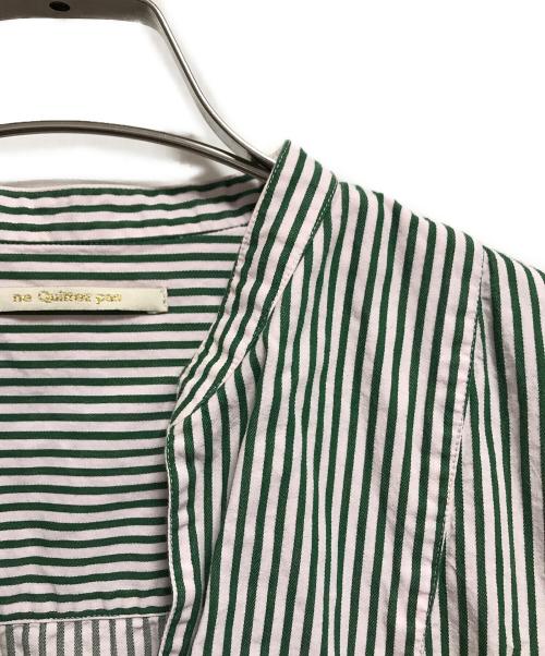 ne quittez pas（ヌキテパ）ne quittez pas (ヌキテパ) Poplin Stripe Big Shirts Dress マルチカラー サイズ:なし(下記参照)の古着・服飾アイテム