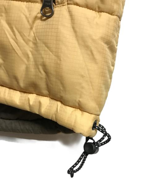 Eddie Bauer（エディーバウアー）Eddie Bauer (エディーバウアー) リバーシブル中綿ジャケット イエロー サイズ:Mの古着・服飾アイテム