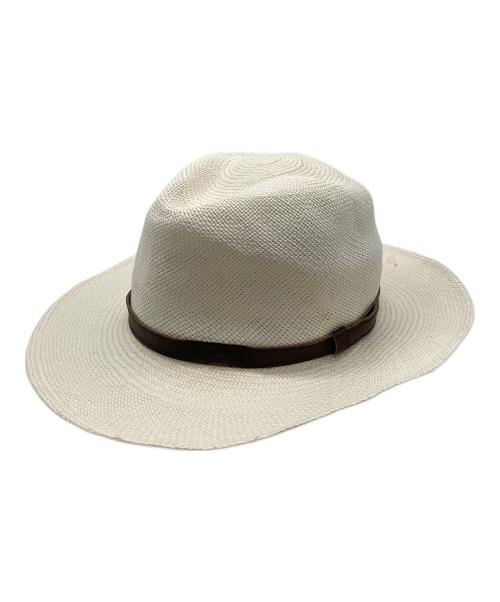 Homero Ortega（オメロ オルテガ）homero ortega (オメロ オルテガ) パナマハット アイボリー サイズ:XXLの古着・服飾アイテム