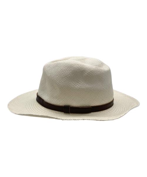 Homero Ortega（オメロ オルテガ）homero ortega (オメロ オルテガ) パナマハット アイボリー サイズ:XXLの古着・服飾アイテム