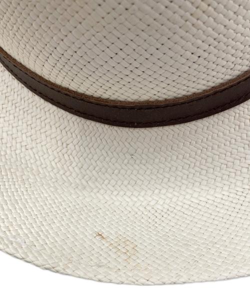Homero Ortega（オメロ オルテガ）homero ortega (オメロ オルテガ) パナマハット アイボリー サイズ:XXLの古着・服飾アイテム