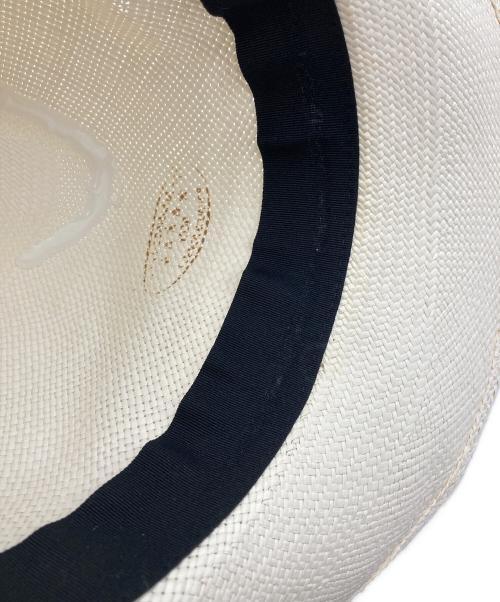 Homero Ortega（オメロ オルテガ）homero ortega (オメロ オルテガ) パナマハット アイボリー サイズ:XXLの古着・服飾アイテム