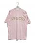 stussy (ステューシー) プリントTシャツ ピンク サイズ:L：6000円
