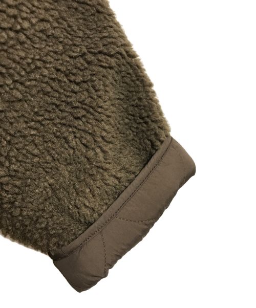 SLOBE IENA（スローブ イエナ）SLOBE IENA (スローブ イエナ) PAキルト*ムックボアリバーシブルブルゾン ブラウン サイズ:FREEの古着・服飾アイテム