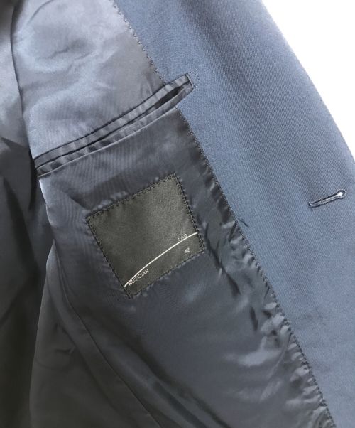 LAD MUSICIAN（ラッドミュージシャン）LAD MUSICIAN (ラッドミュージシャン) WOOL GABARDINE 1B JACKET ネイビー サイズ:下記参照の古着・服飾アイテム