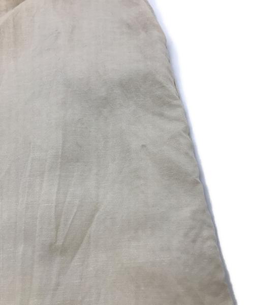 ticca（ティッカ）TICCA (ティッカ) リネン混ツイルロングシャツワンピース ベージュ サイズ:FREEの古着・服飾アイテム