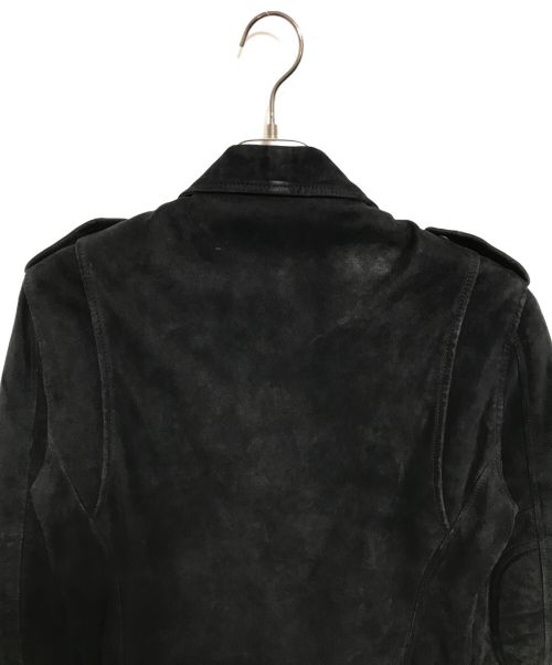 BLK DNM（ブラック デニム）BLK DNM (ブラック デニム) ダブルライダースジャケット ブラック サイズ:Mの古着・服飾アイテム