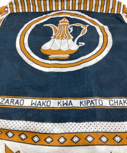 Paul Smith London（ポールスミスロンドン）Paul Smith London (ポールスミスロンドン) 総柄シャツ ブラウン×ホワイト サイズ:Lの古着・服飾アイテム