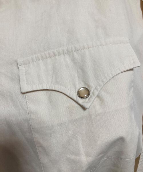 H BAR C（エイチバーシー）H BAR C (エイチバーシー) 50-60‘Sウエスタンシャツ アイボリー サイズ:L TAILの古着・服飾アイテム