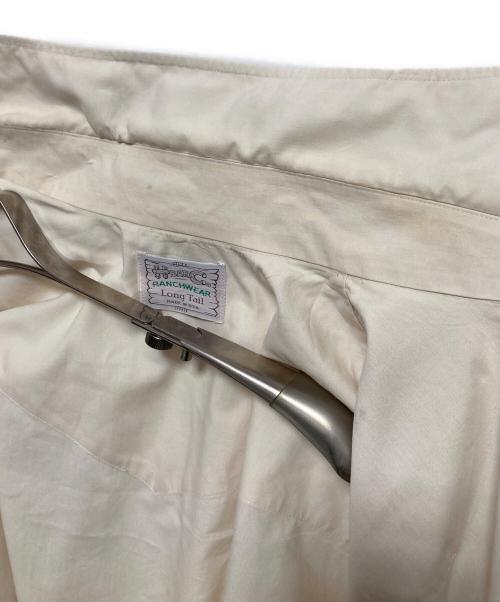 H BAR C（エイチバーシー）H BAR C (エイチバーシー) 50-60‘Sウエスタンシャツ アイボリー サイズ:L TAILの古着・服飾アイテム