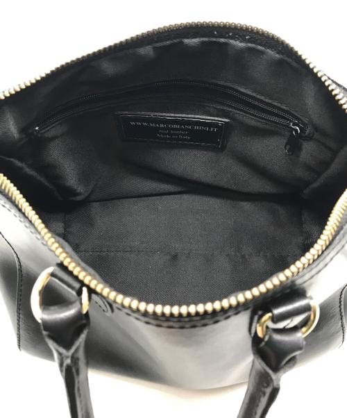 MARCO BIANCHINI（マルコビアンキーニ）MARCO BIANCHINI (マルコビアンキーニ) 2WAYショルダーバッグ ブラックの古着・服飾アイテム