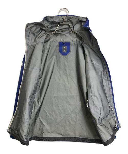 mont-bell（モンベル）mont-bell (モンベル) GORE-TEX ゴアテックス ストームクルーザー ジャケット　ナイロンジャケット　ライトアウター　スポーツ　アウトドア ブルー×ホワイト サイズ:Sの古着・服飾アイテム
