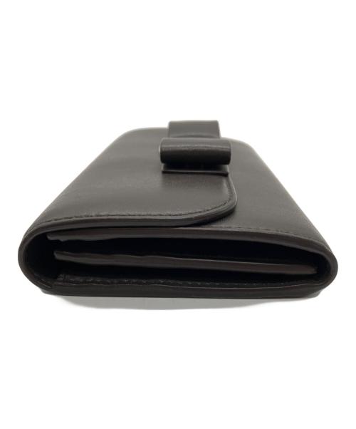 Salvatore Ferragamo（サルヴァトーレ フェラガモ）Salvatore Ferragamo (サルヴァトーレ フェラガモ) ヴァラリボンウォレット ブラウンの古着・服飾アイテム