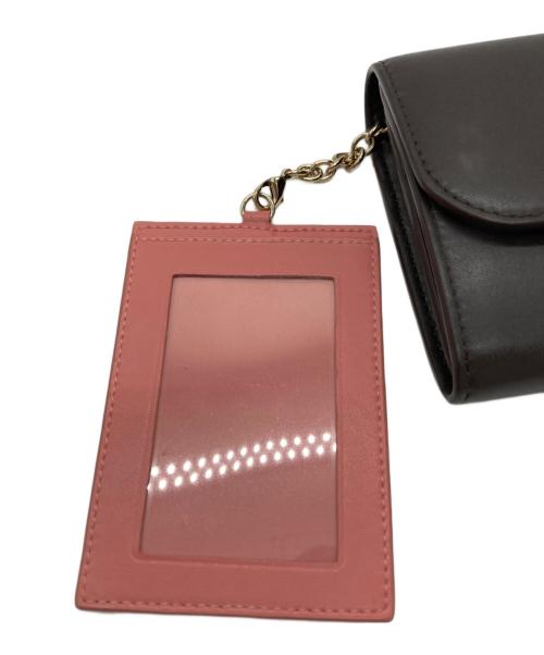 Salvatore Ferragamo（サルヴァトーレ フェラガモ）Salvatore Ferragamo (サルヴァトーレ フェラガモ) ヴァラリボンウォレット ブラウンの古着・服飾アイテム