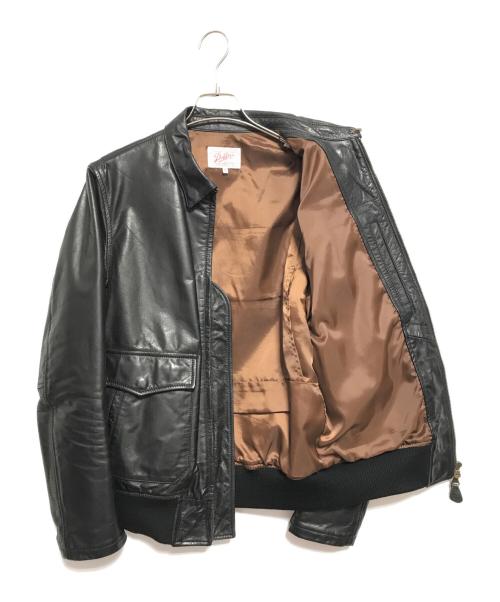 DUFFER（ダファー）DUFFER (ダファー) レザージャケット ブラック サイズ:XLの古着・服飾アイテム