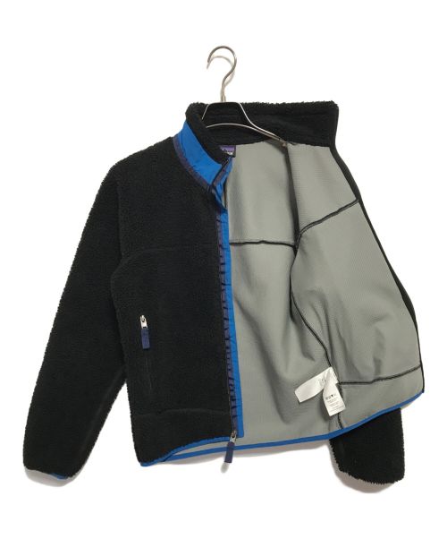 Patagonia（パタゴニア）Patagonia (パタゴニア) CLASSIC RETRO-X JACKET ブラック×ブルー サイズ:XXSの古着・服飾アイテム