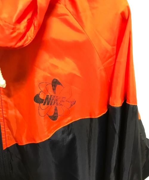 NIKE（ナイキ）NIKE (ナイキ) フーデッドジャケット オレンジ×ネイビー サイズ:XLの古着・服飾アイテム