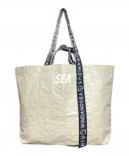 WIND AND SEA×RAMIDUSウィンダンシー×ラミダス）の古着「TOTE BAG L」｜ブルー×グレー