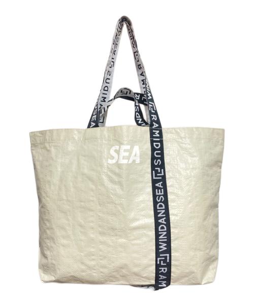 WIND AND SEA（ウィンダンシー）WIND AND SEA (ウィンダンシー) RAMIDUS (ラミダス) TOTE BAG L ブルー×グレーの古着・服飾アイテム