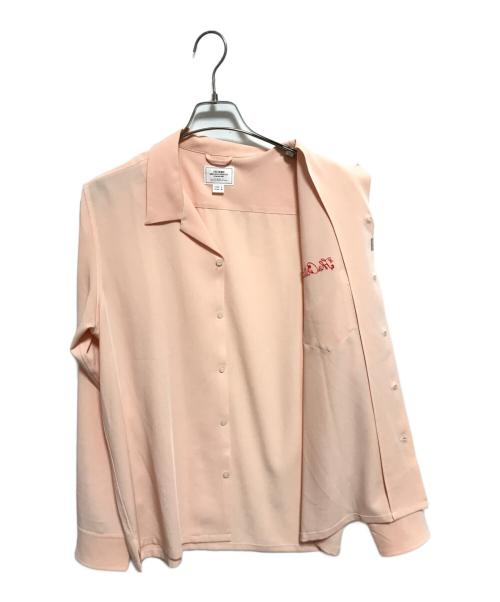 THE CRIMIE（ザ クライミー）THE CRIMIE (ザ クライミー) オープンカラーシャツ ピンク サイズ:Lの古着・服飾アイテム