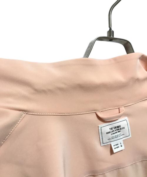THE CRIMIE（ザ クライミー）THE CRIMIE (ザ クライミー) オープンカラーシャツ ピンク サイズ:Lの古着・服飾アイテム