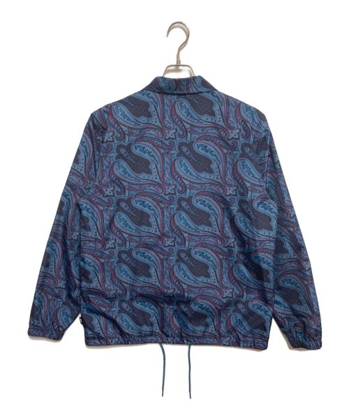 stussy（ステューシー）stussy (ステューシー) 総柄ジャケット ネイビー×パープル サイズ:Ｓの古着・服飾アイテム
