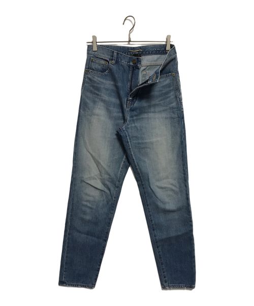Saint Laurent Paris（サンローランパリ）Saint Laurent Paris (サンローランパリ) 加工デニムパンツ インディゴ サイズ:SIZE 26の古着・服飾アイテム