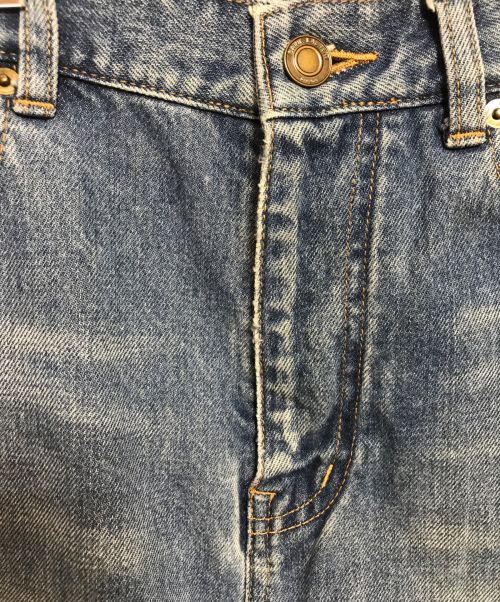 Saint Laurent Paris（サンローランパリ）Saint Laurent Paris (サンローランパリ) 加工デニムパンツ インディゴ サイズ:SIZE 26の古着・服飾アイテム