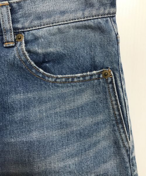 Saint Laurent Paris（サンローランパリ）Saint Laurent Paris (サンローランパリ) 加工デニムパンツ インディゴ サイズ:SIZE 26の古着・服飾アイテム