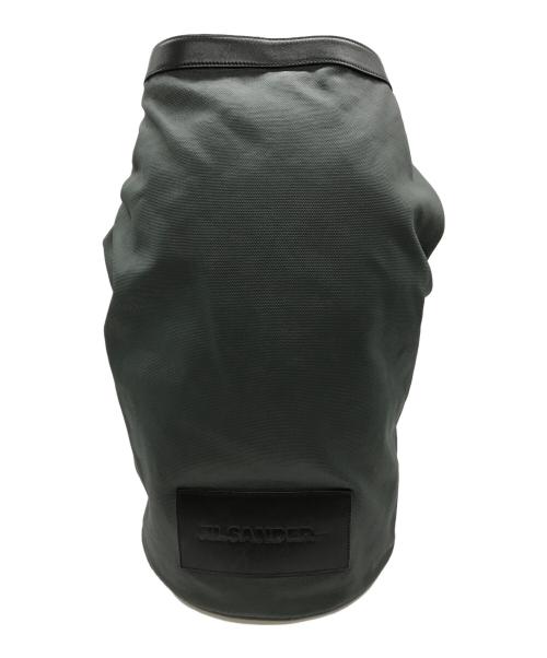 JIL SANDER+（ジルサンダープラス）JIL SANDER+ (ジルサンダープラス) ZIPROLL DUFFLE SMALL BAG グリーン×ブラックの古着・服飾アイテム