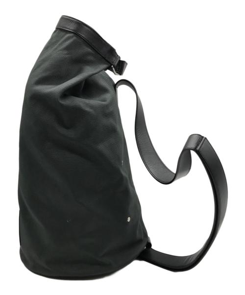 JIL SANDER+（ジルサンダープラス）JIL SANDER+ (ジルサンダープラス) ZIPROLL DUFFLE SMALL BAG グリーン×ブラックの古着・服飾アイテム