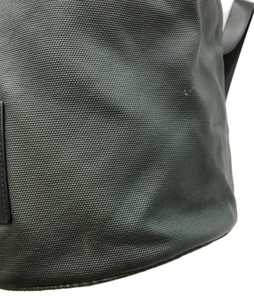 JIL SANDER+（ジルサンダープラス）JIL SANDER+ (ジルサンダープラス) ZIPROLL DUFFLE SMALL BAG グリーン×ブラックの古着・服飾アイテム